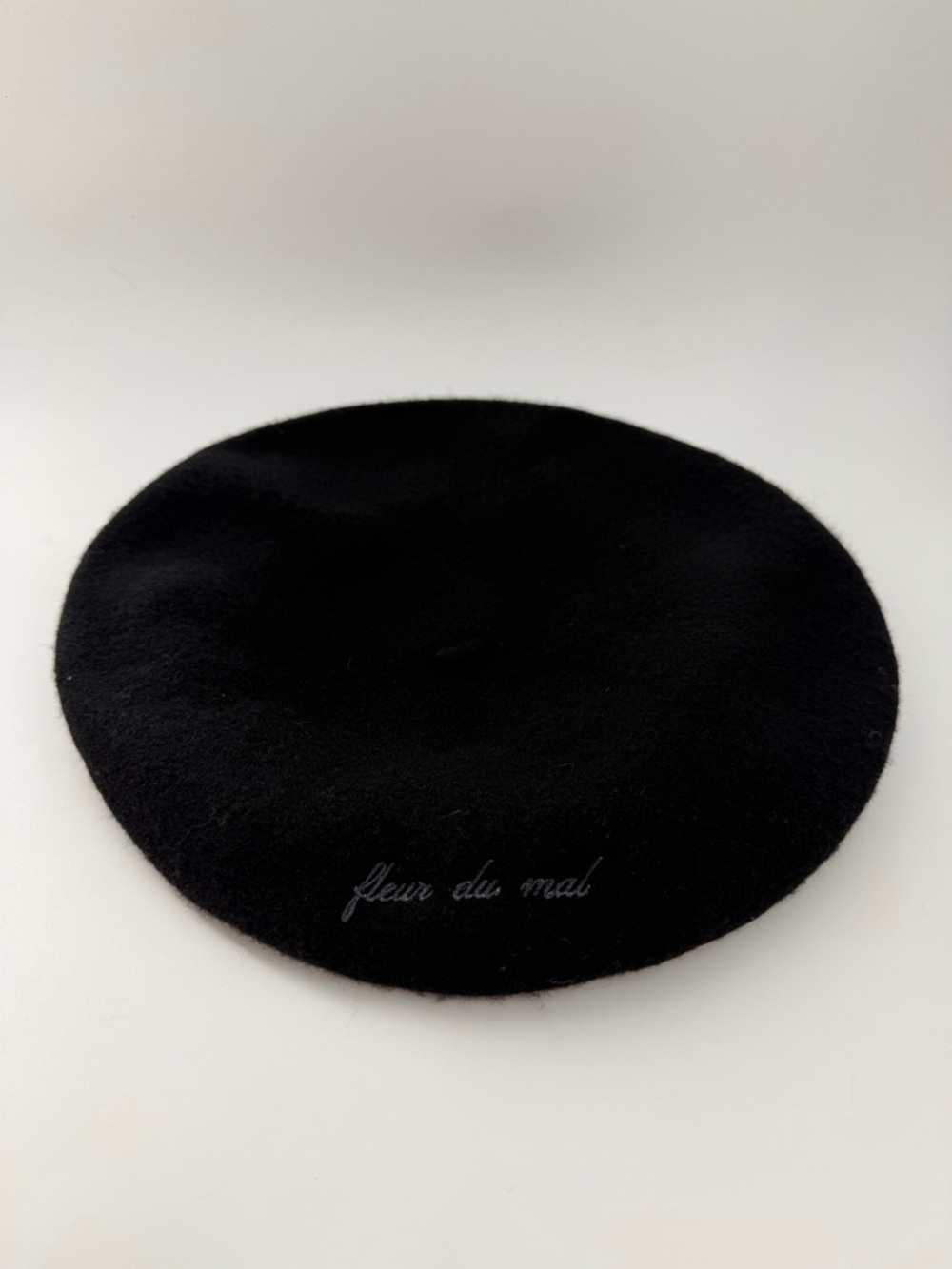 Fleur Du Mal Black Beret